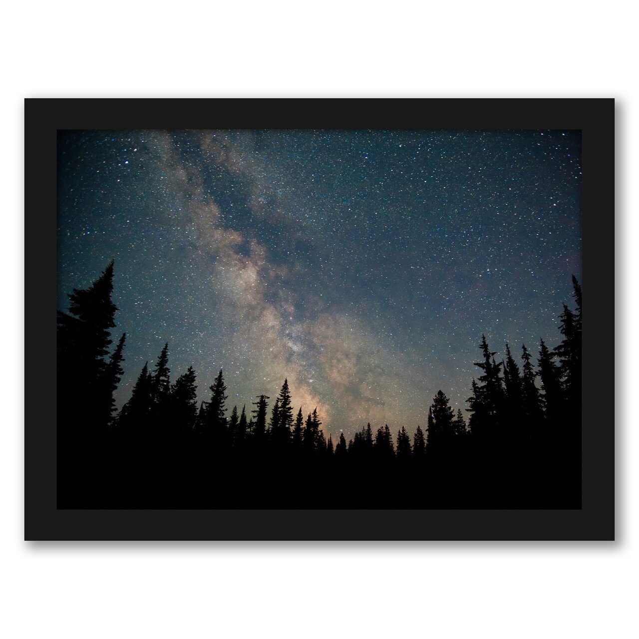 Stars Over The Forest by Luke Gram Frame  - Americanflat